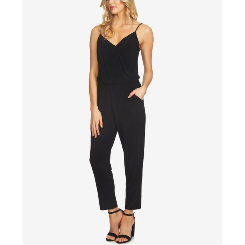 1. State Spaghetti Strap Jumpsuit Black NWOT